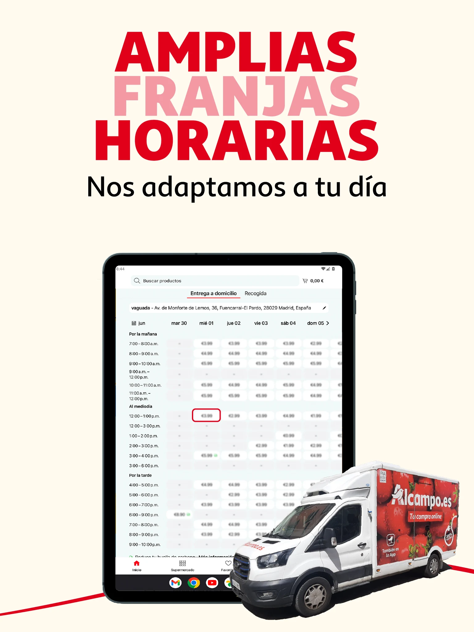 Alcampo Supermercado Online screenshot