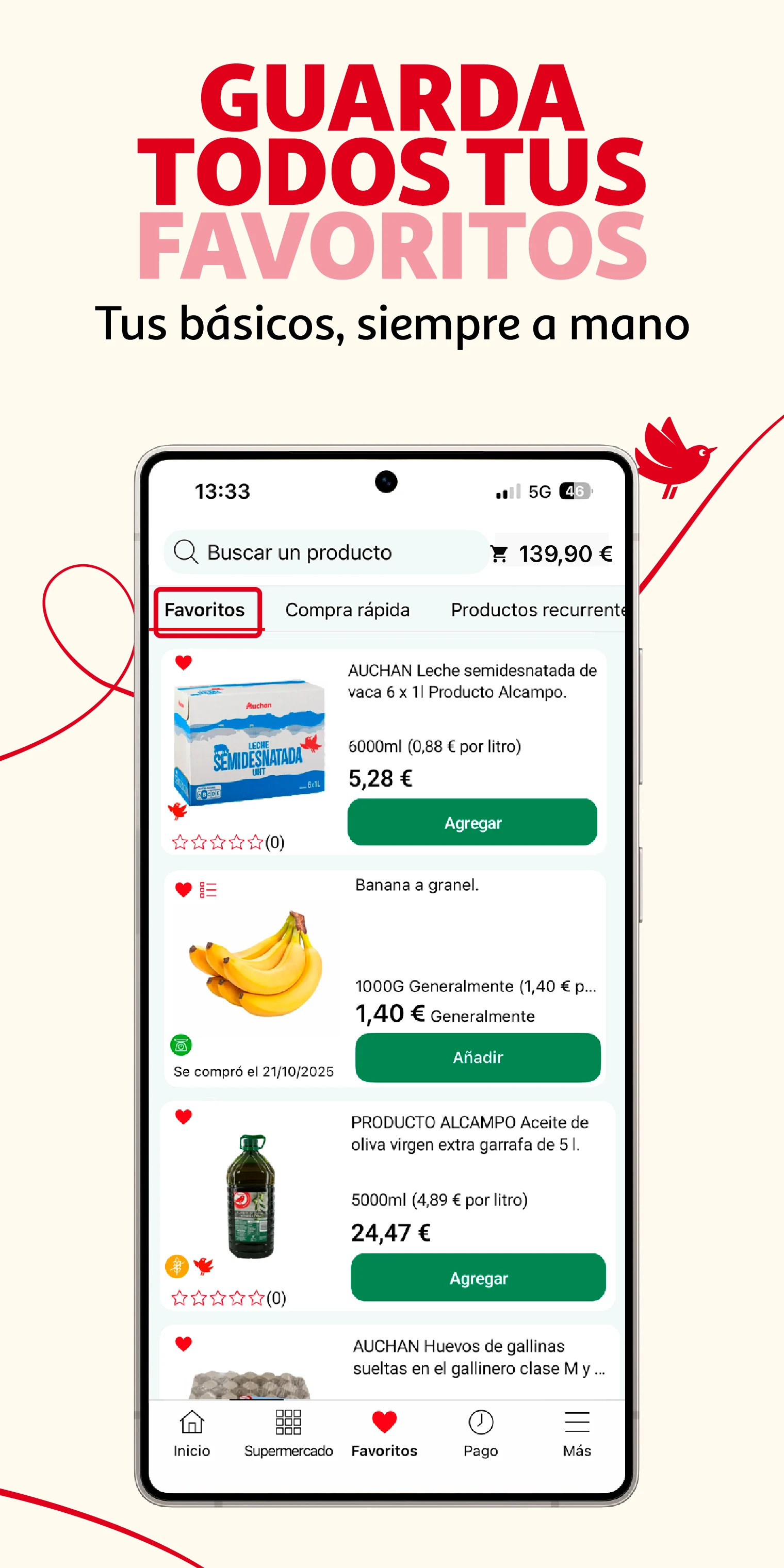 Alcampo Supermercado Online screenshot