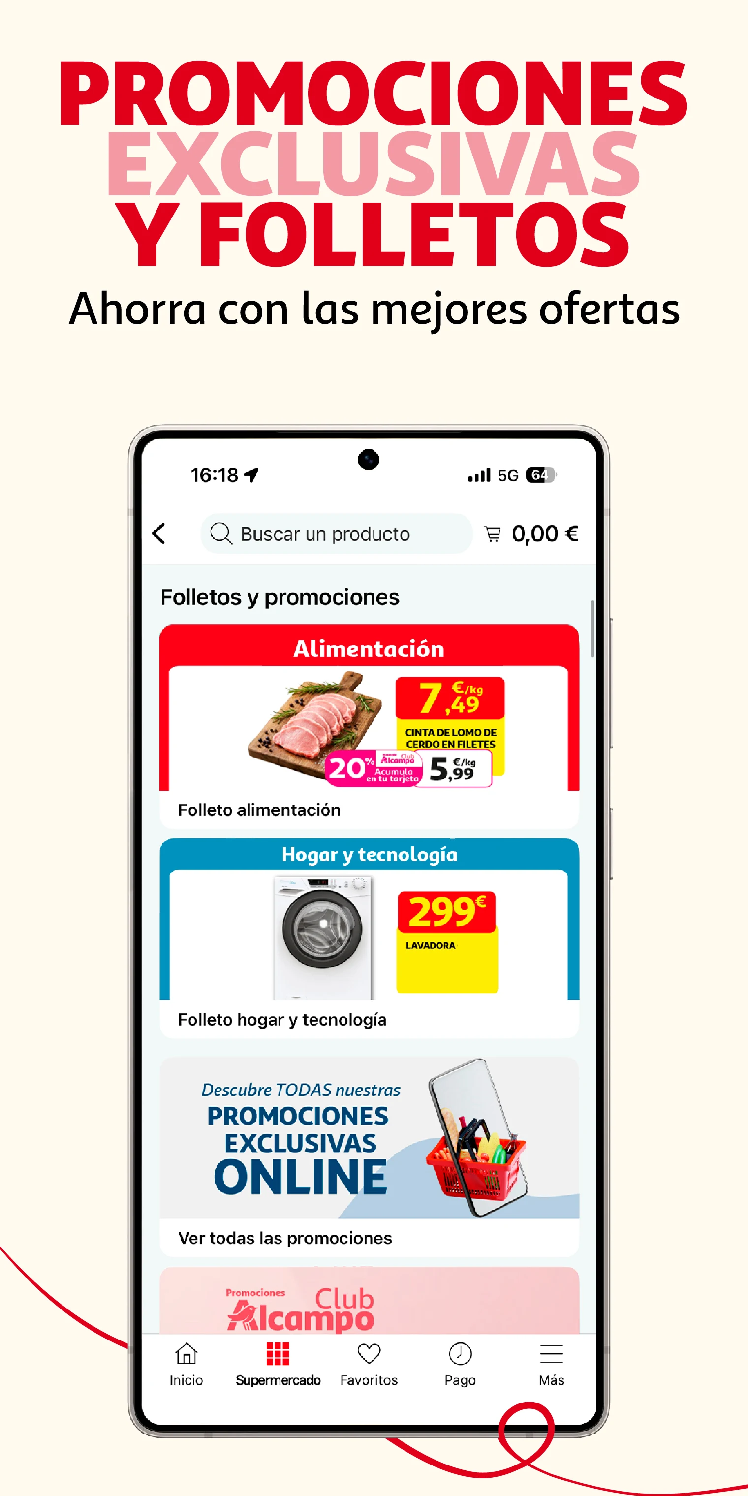 Alcampo Supermercado Online screenshot