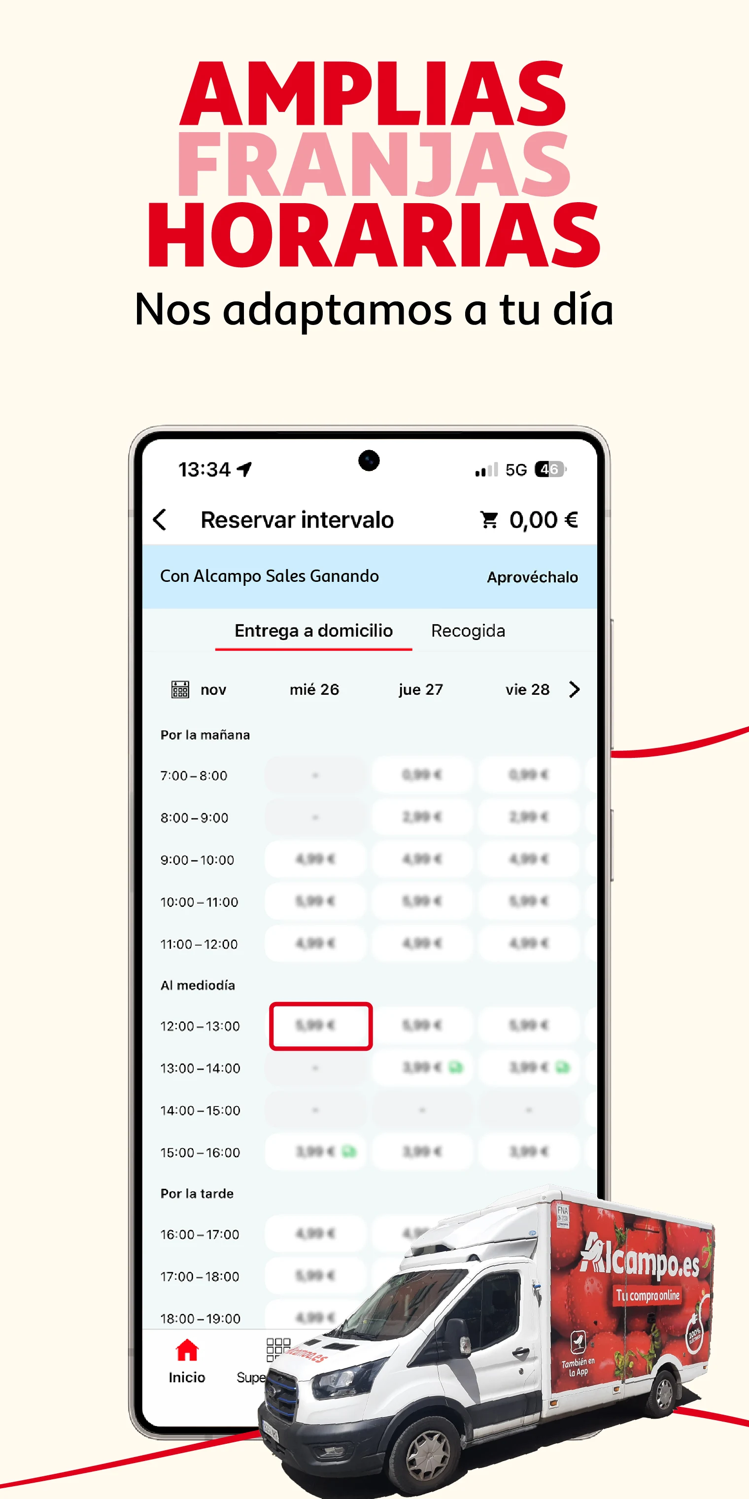 Alcampo Supermercado Online screenshot