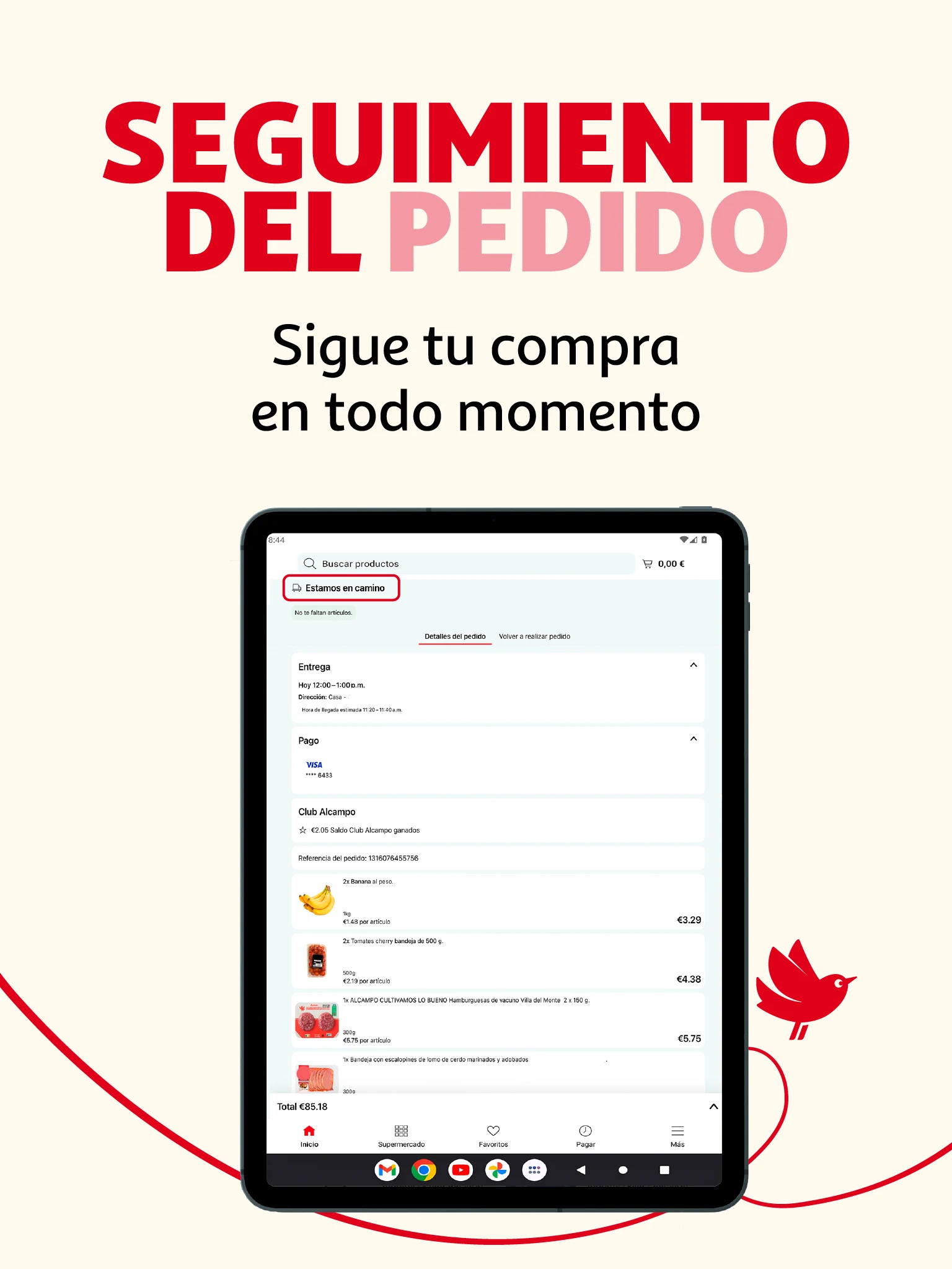 Alcampo Supermercado Online screenshot